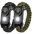 Super Quality Outdoor LED Light & Compass Integrated Bracelets Sale