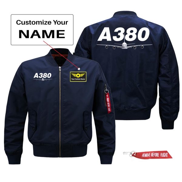 Super Airbus A380 Designed Pilot Jackets (Customizable) Fashion