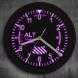 Super Altimeter Wall Clock with Led Feature Online