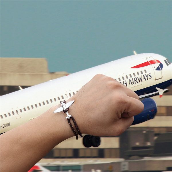 (Edition 4) - Thinner & Small Airplane Designed Bracelets (Adjustable) Online Hot Sale