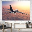 Super Cruising Airbus A380 over Clouds Printed Canvas Posters (1 Piece) Online