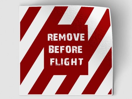 Special Edition Remove Before Flight Designed Stickers Cheap