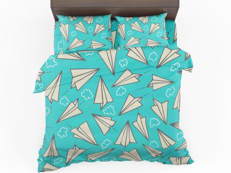 Super Cool Paper Airplanes Designed Bedding Sets For Discount