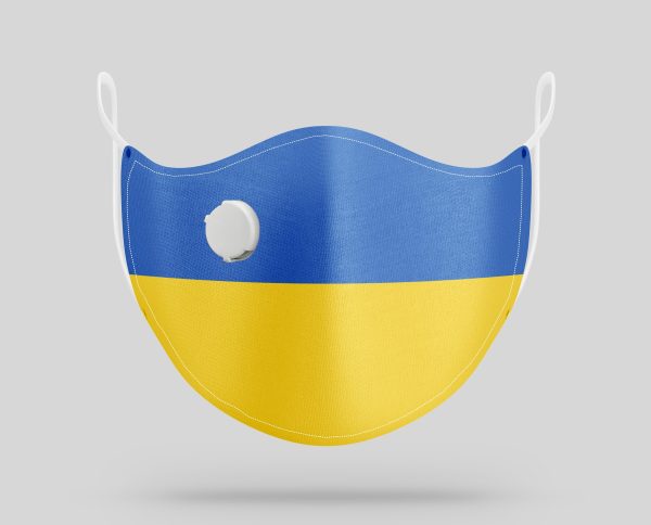 Ukraine Flag Designed Face Masks Online now