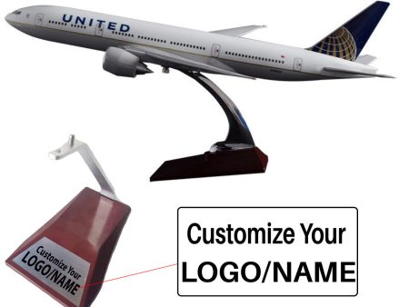 United Boeing 777 Airplane Model (Special Model 47CM) Cheap