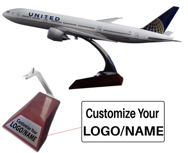 United Boeing 777 Airplane Model (Special Model 47CM) Cheap