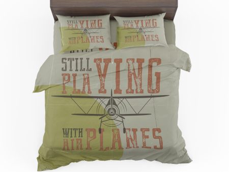 Still Playing with Airplanes Designed Bedding Sets Sale