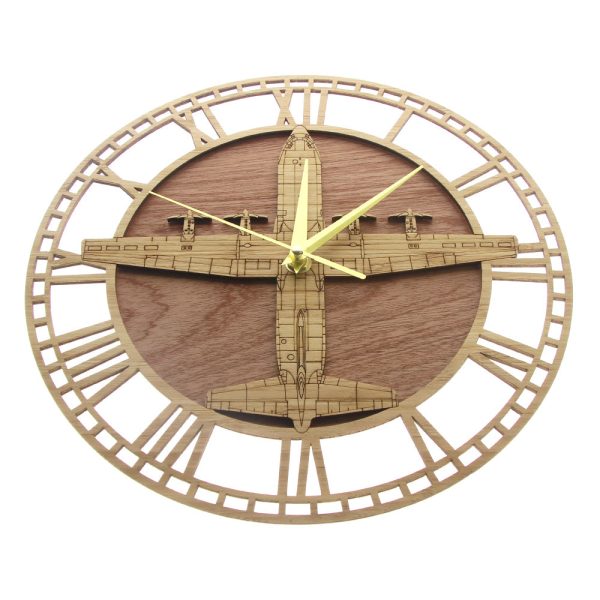 Super Military Aircraft 2 Designed Wooden Wall Clocks Online Hot Sale