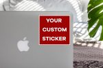 Your Custom Photo (Rectangle) Designed Stickers Online Hot Sale