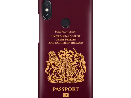 UK Passport Designed Xiaomi Cases Fashion