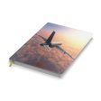 Super Cruising Airbus A380 over Clouds Designed Notebooks Online now