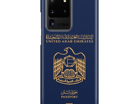 United Arab Emirates Passport Designed Samsung S & Note Cases Fashion