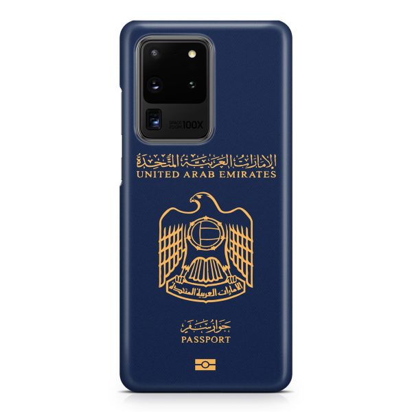 United Arab Emirates Passport Designed Samsung S & Note Cases Fashion