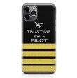 Trust Me I m a Pilot (Epaulette) Designed iPhone Cases Fashion