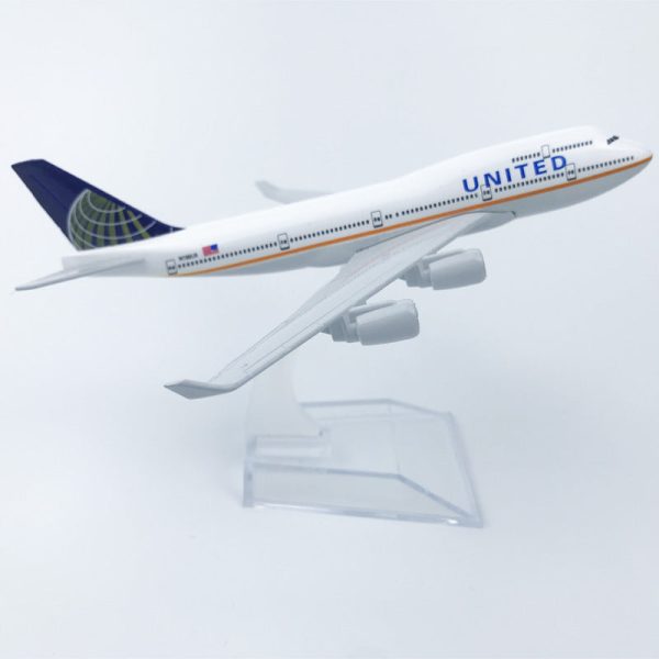 United Airways Boeing 747 Airplane Model (16CM) For Cheap