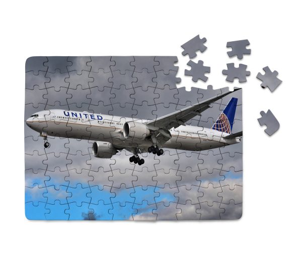 United Airways Boeing 777 Printed Puzzles Hot on Sale