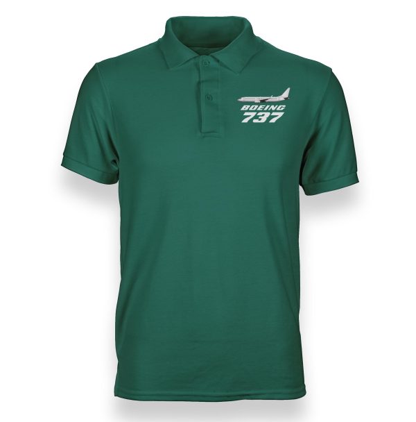 The Boeing 737 Designed Polo T-Shirts Hot on Sale