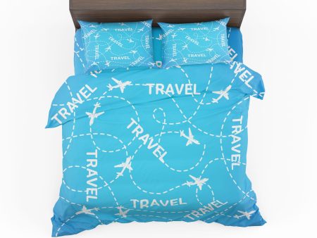 Travel & Planes Designed Bedding Sets For Cheap