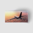 Super Cruising Airbus A380 over Clouds Designed Stickers Discount