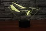 Turning Boeing 747 Designed 3D Lamp Online Hot Sale