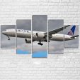 United Airways Boeing 777 Printed Multiple Canvas Poster Discount