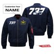 Super Boeing 737 Designed Pilot Jackets (Customizable) Fashion