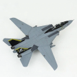 1 100 Scale USA F-14A B AJ200 VF-84 Fighter Airplane Model Online now