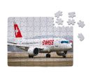 Swiss Airlines Bombardier CS100 Printed Puzzles Fashion