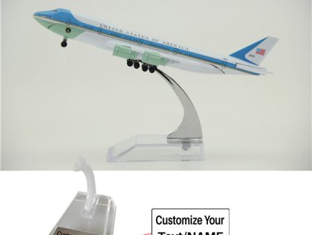 United One Boeing 747 Airplane Model (16CM) Discount