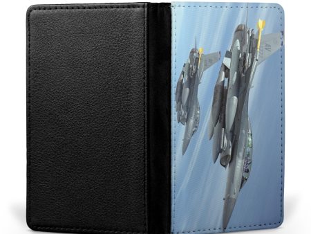 Two Fighting Falcon Printed Passport & Travel Cases Online Sale