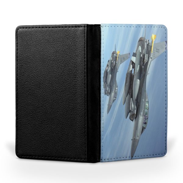 Two Fighting Falcon Printed Passport & Travel Cases Online Sale