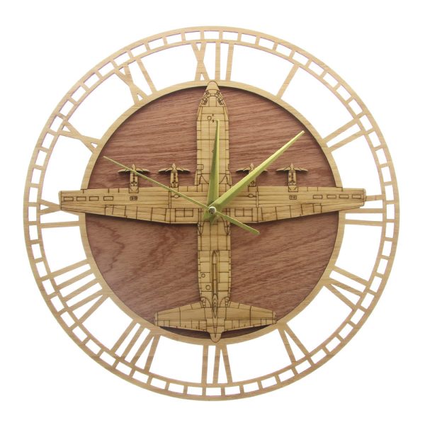 Super Military Aircraft 2 Designed Wooden Wall Clocks Online Hot Sale