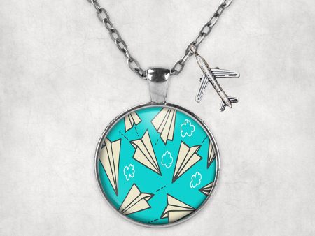 Super Cool Paper Airplanes Designed Necklaces Fashion