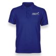 The Airbus A340 Designed Polo T-Shirts on Sale