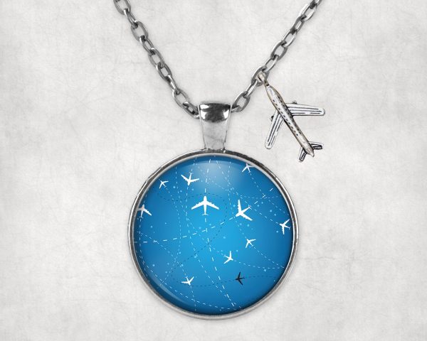 Travelling with Aircraft Designed Necklaces Hot on Sale