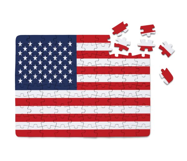 USA Flag Printed Puzzles Hot on Sale