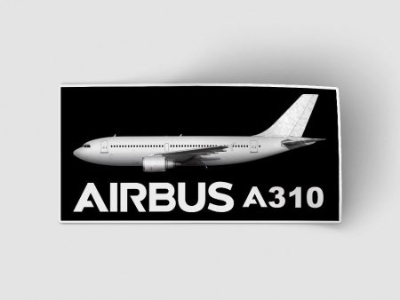 The Airbus A310 Designed Stickers Supply