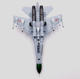 1 100 Scale Russian 1987 NO.36 SU-27P Flanker Fighter Airplane Model Hot on Sale