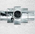 Super Cool Airliner Jet Engine Printed Multiple Canvas Poster For Sale