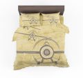 Super Vintage Propeller Designed Bedding Sets For Cheap