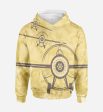 Super Vintage Propeller Printed 3D Hoodies Online