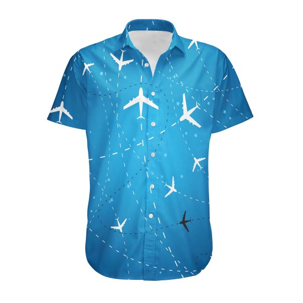 Travelling with Aircraft Designed 3D Shirts Cheap