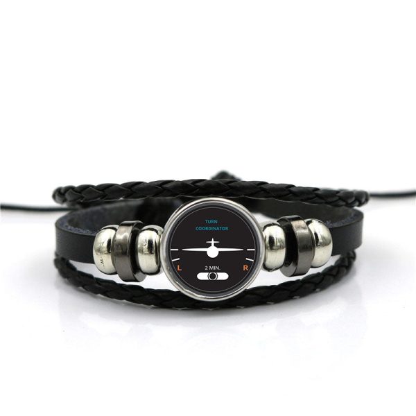 Turn Coordinator Designed Leather Bracelets Sale