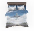 Taking Off Aircraft Designed Bedding Sets Fashion