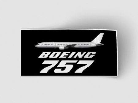 The Boeing 757 Designed Stickers Discount