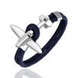 (Edition 2) Small Airplane Designed Rope Leather Bracelets Cheap