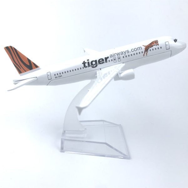 Tiger Airways Singapore Airbus A320 Airplane Model (16CM) on Sale