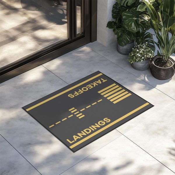 Takeoff & Landings Designed Door Mats For Sale