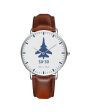 Sukhoi SU-30 Leather Strap Watches For Cheap