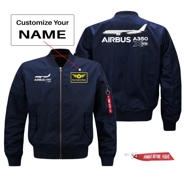 The Airbus A350 WXB Designed Pilot Jackets (Customizable) Online